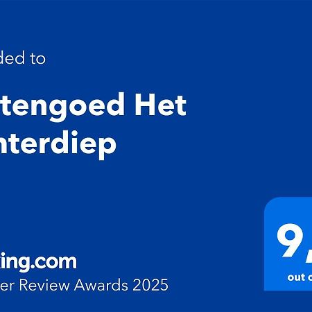 Buitengoed Het Achterdiep Ter Apel Exterior foto